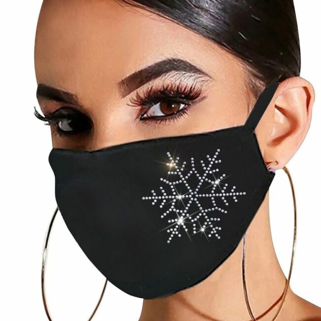 Fashion Casual Hot Drilling Face Mask