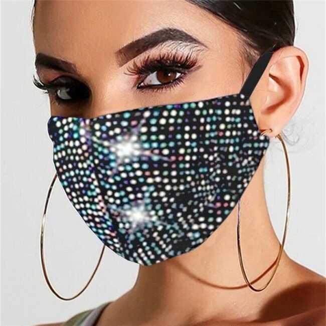 Fashion Casual Hot Drilling Mask