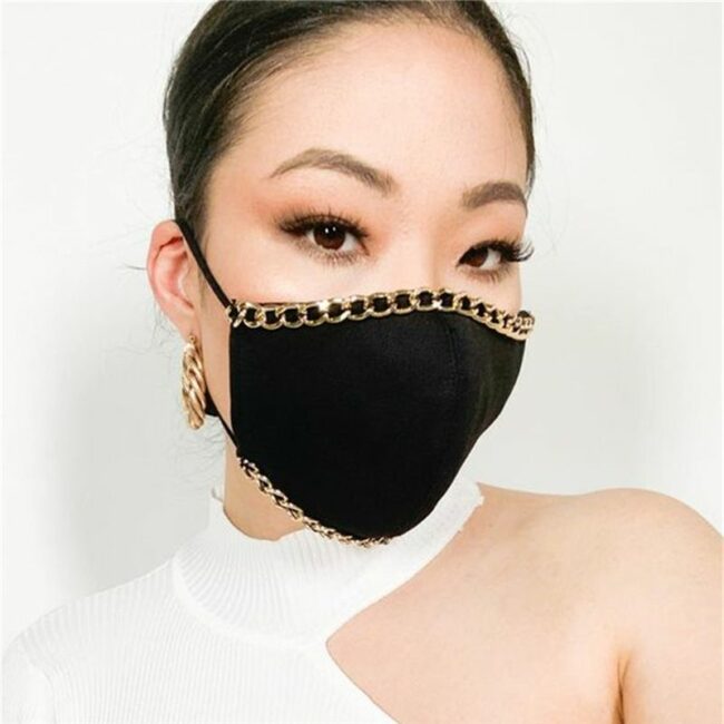 Fashion Casual Patchwork Dustproof Face Protection