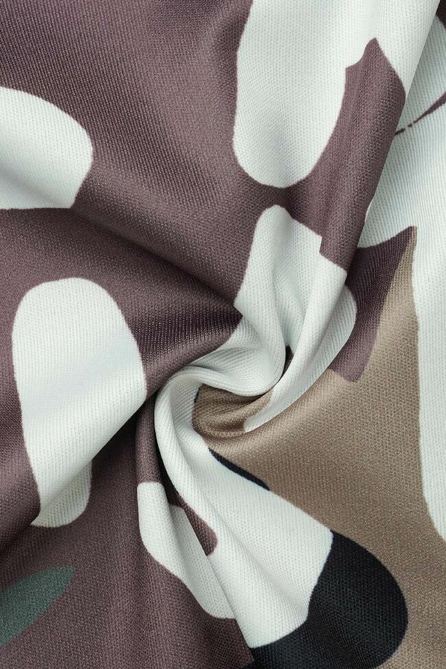 Fashion Casual Turndown Collar Long Sleeve Regular Sleeve Letter Print Camouflage Print Coats