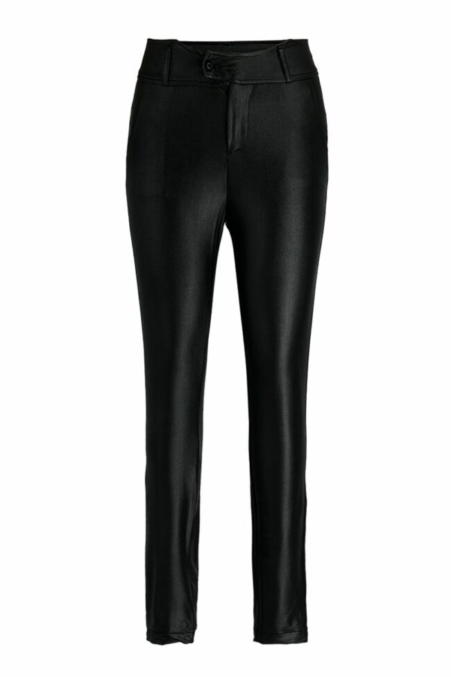 Fashion Casual Solid With Belt Skinny High Waist Pencil Trousers