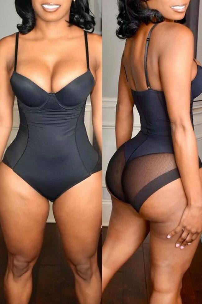 Fashion Sexy Solid Backless Bustiers