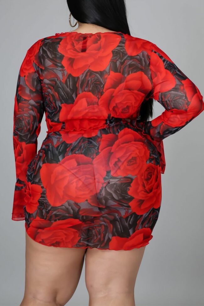 Casual Split Joint V Neck Plus Size Two Pieces