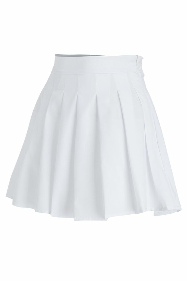 Fashion Sexy Pleated Short Skirt