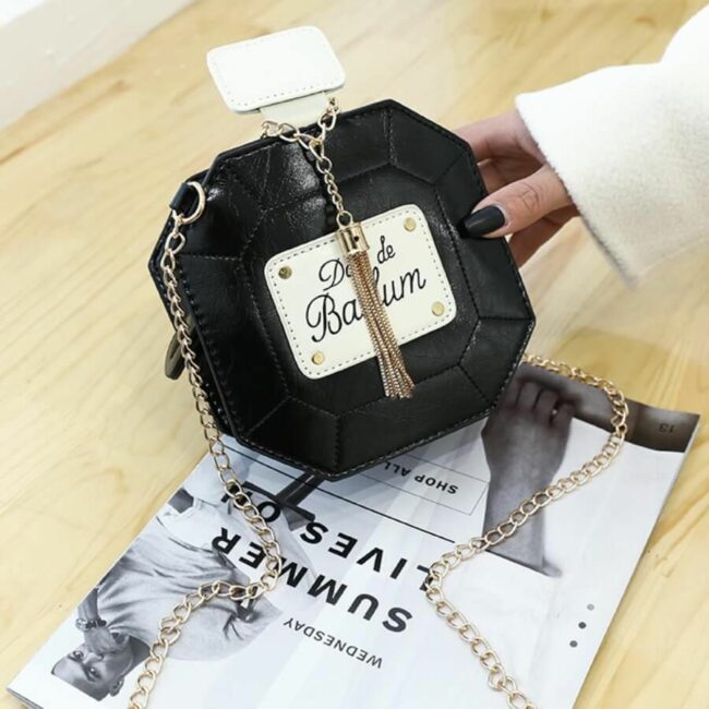 Fashion Casual Letter Patchwork Crossbody Bag